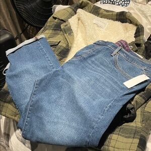 Gloria Vanderbilt Blue Straight Leg Jeans